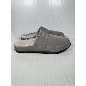 Size 9 SOREL Falcon Ridge II Scuff Gray (Quarry, Grill) Slippers Men's Slip In